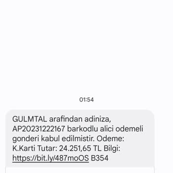 PTT Kargo Bilgi Anlamlı B