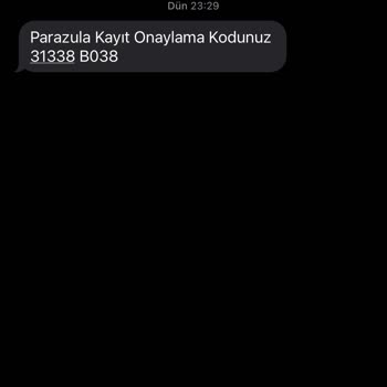Parazula Bilgim Dışı Gerçekleştirilen İşlem