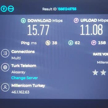Millenicom İnternet Hızı Vasatlığı