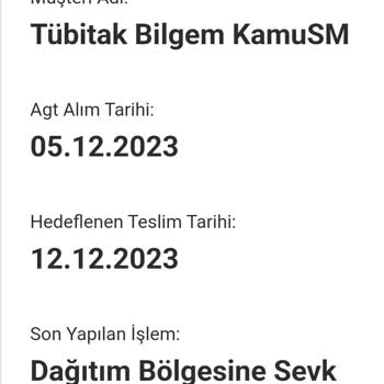 AGT Kurye Teslimat Gecikmesi Ve E-Dönüşüm Mağduriyeti
