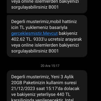 Türk Telekom Cebimden Para Aldı.