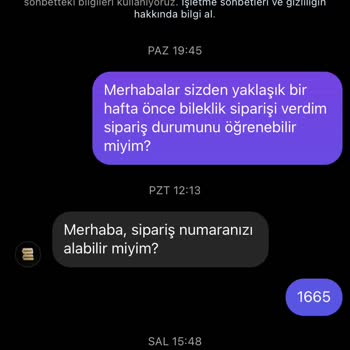 G Central Kargom Halendaha Verilmedi Ve Herhangi Bir Bilgi Yok