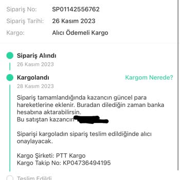 PTT Kargo Dolap PTT Yolladığım Kargo 1 Aydır Müşteriye Ulaşmadı