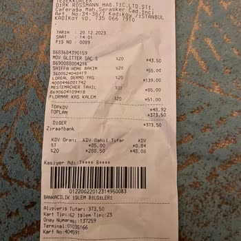 Rossmann Para İadesi Yapmadı