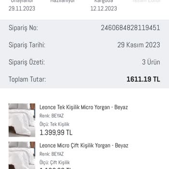 Madame Coco'da Sipariş Sorunsalı