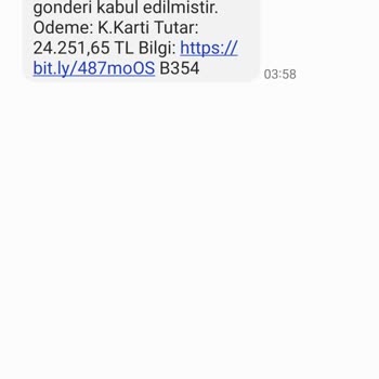 Gulmtal (SMS) Gelen Mesaj İle İlgim Yok