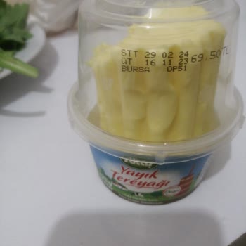 Sütaş Tereyağının Margarin Çıkması