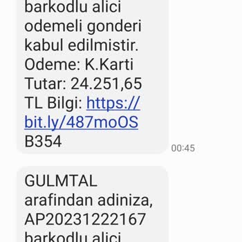 PTT Kargo Haksız Kargo Ücretlendirme Şaşkınlığı