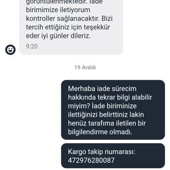 Buratti Ücret İademi Yapmıyor