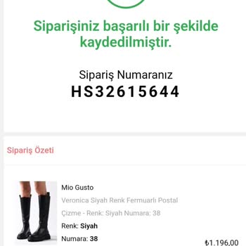 Mio Gusto Ücret İadesi Yapılmıyor