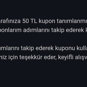 Pazarama Kuponumu İptal Etti