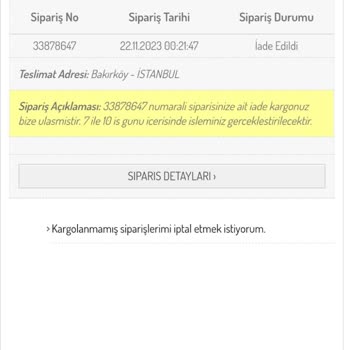 Sefamerve Ücret İadesi Hakkında
