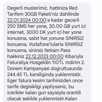 Vodafone Faturalı Dan Faturasız Hata Geçiş