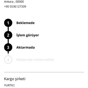 Stradivarius 1 Aydır Kargom Gelmedi