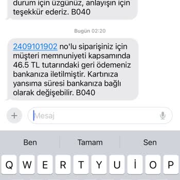 Trendyol Yemek Hem Yanlış Hem Eksik Ürün Sıfır Müşteri Memnuniyeti