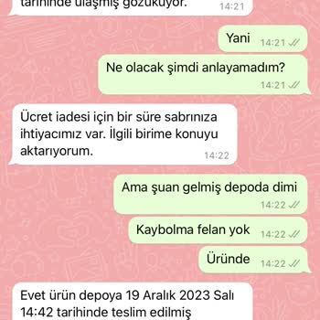 Stradivarius Para İadem Yatmadı