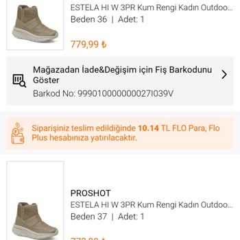 FLO Ayakkabı Mağazaya Teslim Edilen Ürünü Kaybettiler