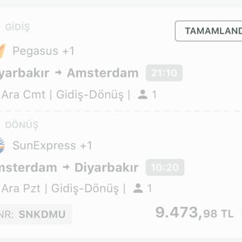 Pegasus Yüzünden Hem Gidemedim. Hem De Bana İademi Yapmıyor.