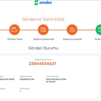 Sendeo Kargo Trendyol Sisteminden Habersiz E-Ticaret Bilgisi Yok