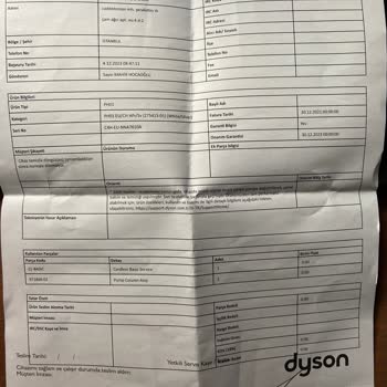 Dyson Un Kalite Sorunu