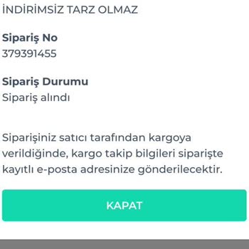 Shopier Siparişimin İptalini İstiyorum