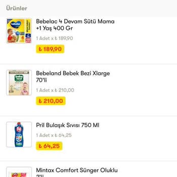 Şok Market Eksik Sipariş Ödemesini Gerçekleştirmiyor.