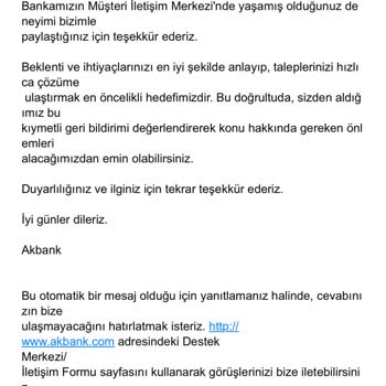 Akbank Havale EFT Ücreti
