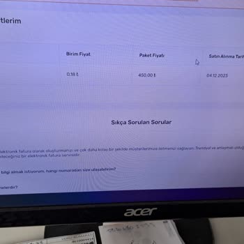 Trendyol'da E-dönüşüm Faturalandırma Problemi Hakkında