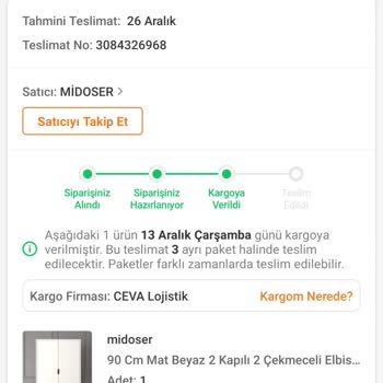 CEVA Logistics Teslim Edilememe Sorunu