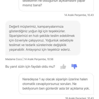 Hepsiburada Teslim Edilmeyen Ürünler.