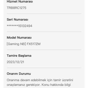 Asus Bilgisayar Servis Mağduriyeti