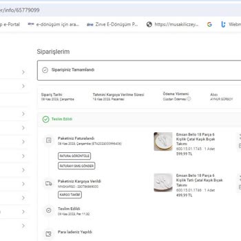 Karaca Züccaciye Karaca Ücret İademi 2 Aydır Yapmıyor!