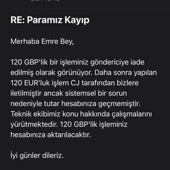 UPTION Param Hesabıma Yatmadı