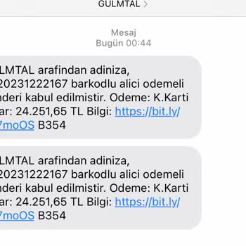 Gulmtal (SMS) Böyle Bir Alışveriş Yapmadım