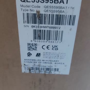 Hepsiburada Sitesinden Alınan Samsung 55 İnç Oled TV Mağduriyeti