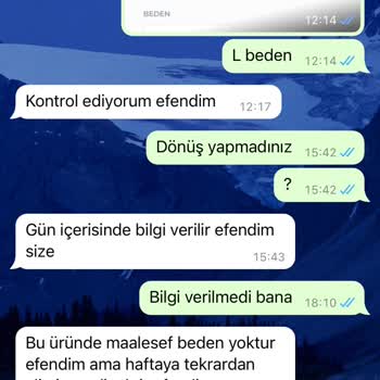Lacossosman55 (Instagram) Yanlış Ürün Ve Sayfanın Arkasında Durmaması