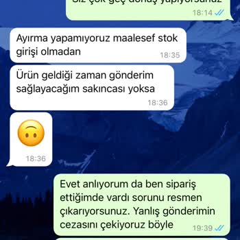 Lacossosman55 (Instagram) Yanlış Ürün Ve Sayfanın Arkasında Durmaması