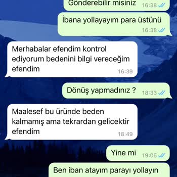 Lacossosman55 (Instagram) Yanlış Ürün Ve Sayfanın Arkasında Durmaması