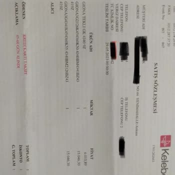 Kelebek Mobilya Koltuk Takımında Meydana Gelen Deforme İçin Çözüm Sunulmaması