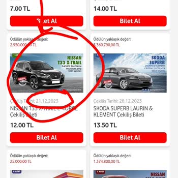Vodafone Her Şey Yanımda Çekiliş Yanımda Bileti
