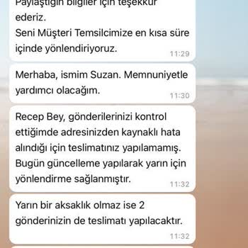 Kolay Gelsin Teslim Olmayan Ürün