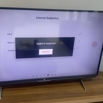 Beko TV İnternete Bağlanmıyor