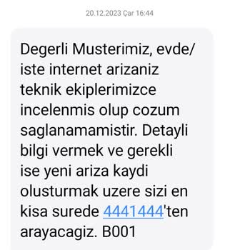 Türk Telekom İnternet Arızası Ve Gelmeyen Ekip
