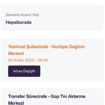 hepsiJET Teslimat Gecikmesi Ve Bilgi Güncellemesi Hatası