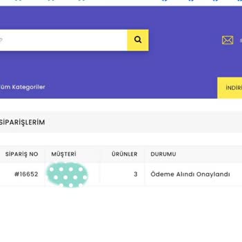 Geldimarket Sipariş Edilen Ürünlerin Gönderimi Yapılmadı