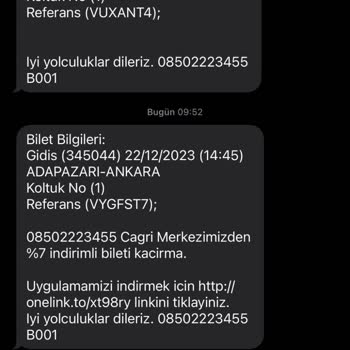 Metro Turizm Otobüs Bileti Mağduriyeti