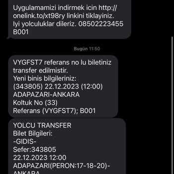 Metro Turizm Otobüs Bileti Mağduriyeti