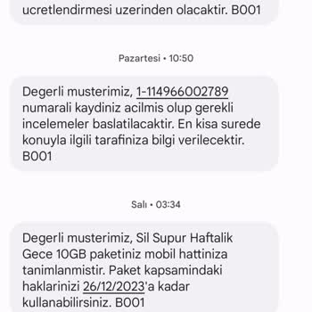 Türk Telekom Yurt Dışı Günlük Kullanım Ücretleri Ve Müşteri Mağduriyeti
