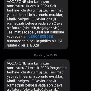 Vodafone Jetlogi Acemiliği Yüzünden Yaşanılan Mağduriyet