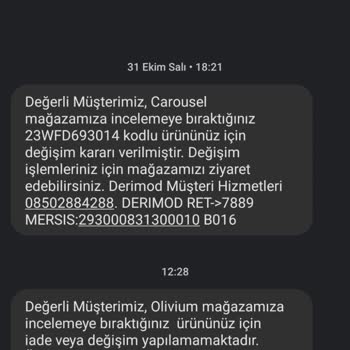 Derimod Ürünün Arkasında Durmuyor